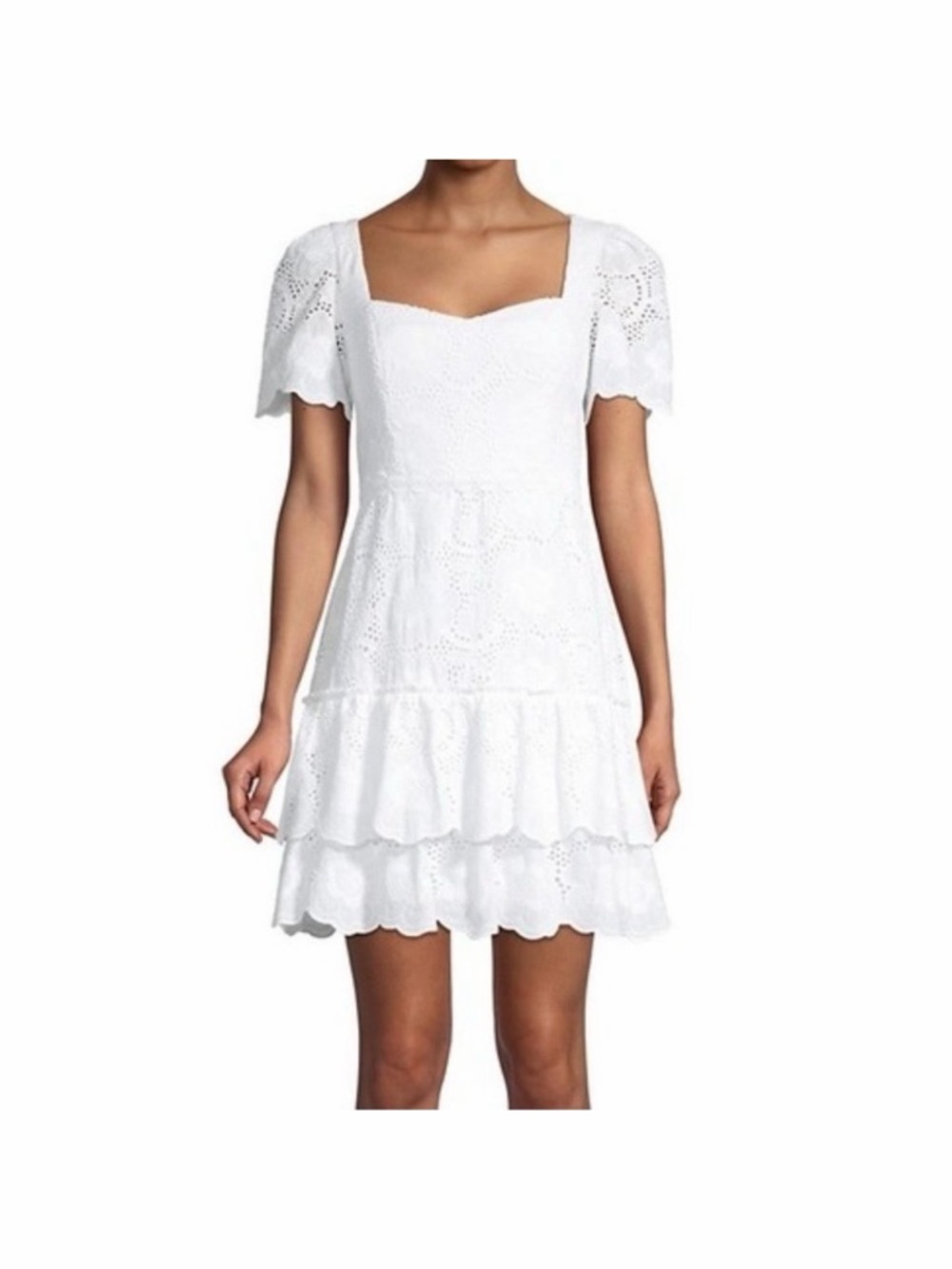 Lilly Pulitzer White Eyelet Mini Dress